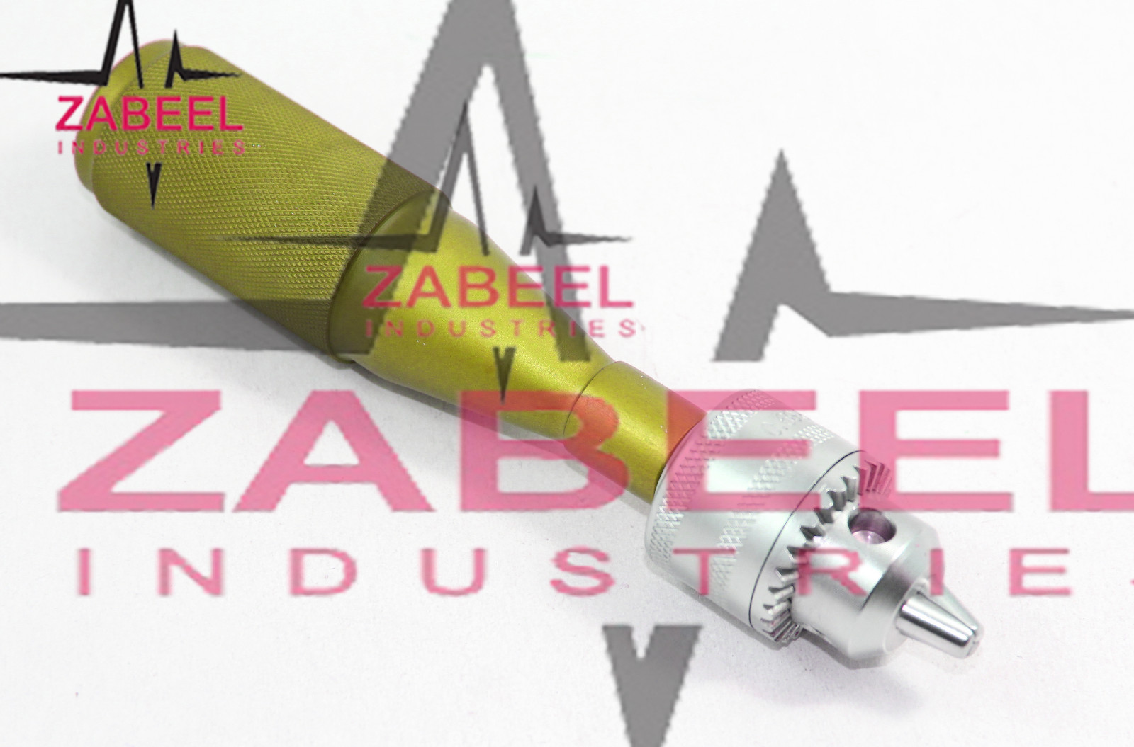 Hand Drill silver & Gold 1 PCs 16 cm orthopedics Instruments Zabeel industries