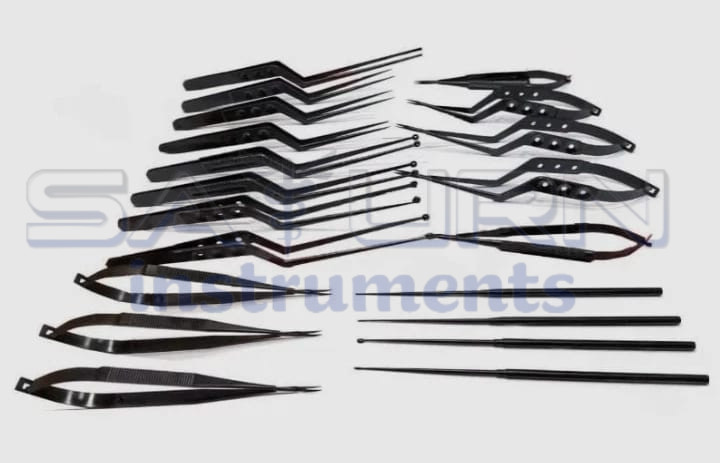 Kamiyama Micro neuro surgery instrument Set Of 20 Pcs surgical instruments
