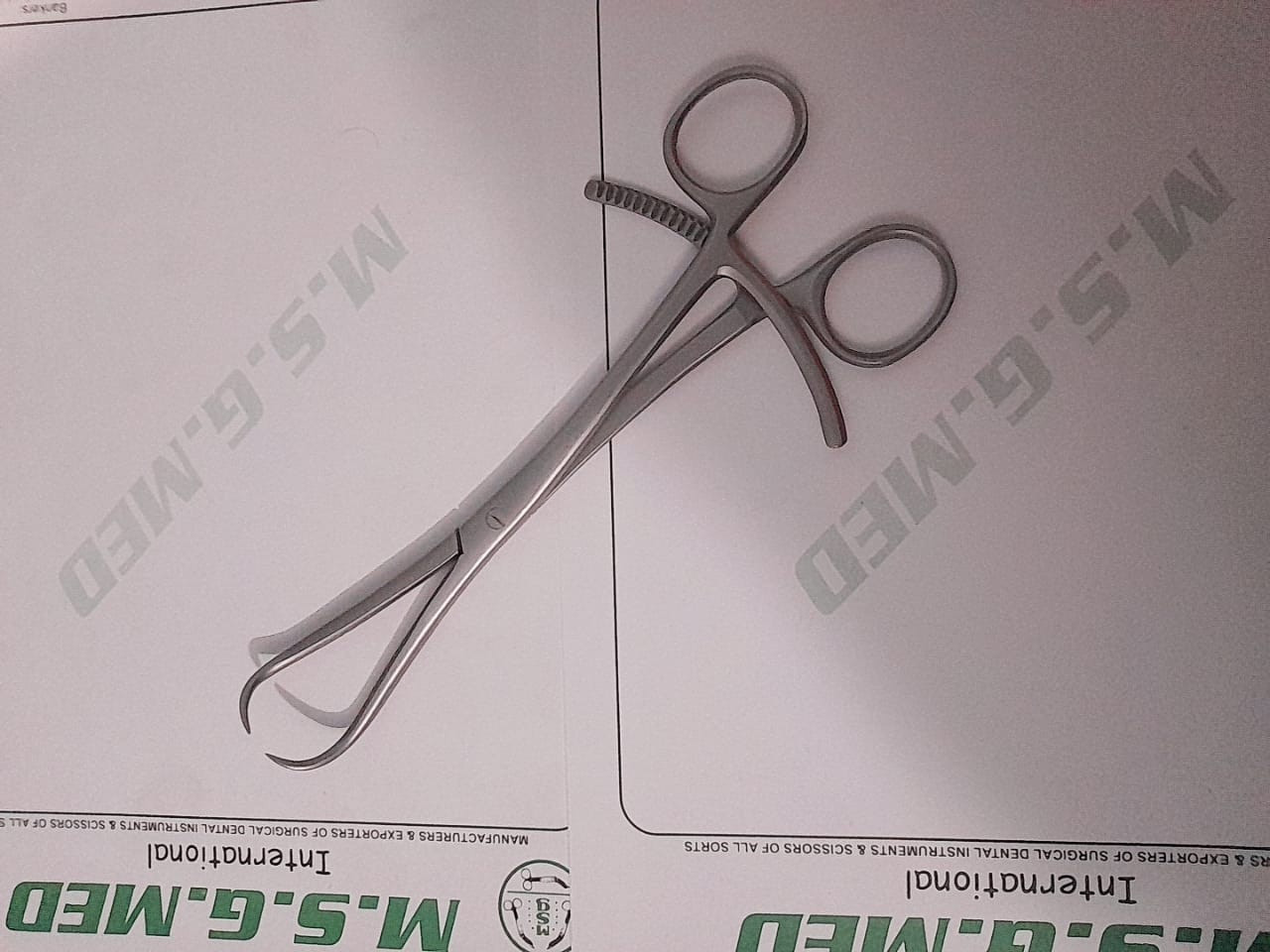 Orthopedic Surgical Bone Reduction Forceps Stainless Steel 100% Quality