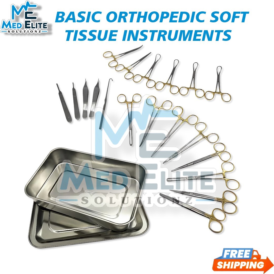 Basic Orthopedic Soft Tissue Surgery Set Stainless Steel Surgical Instrument Set