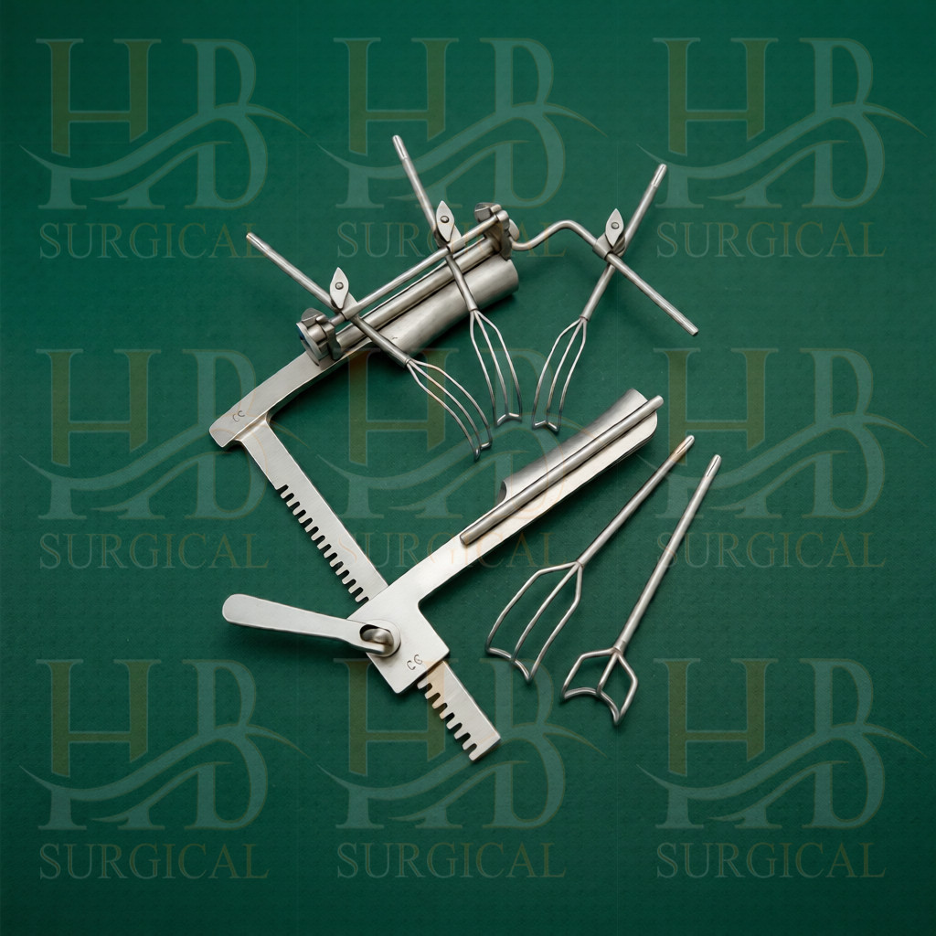 Cooley Cosgrove Mitral Valve Retractor Complete Surgical Premium Quality Set