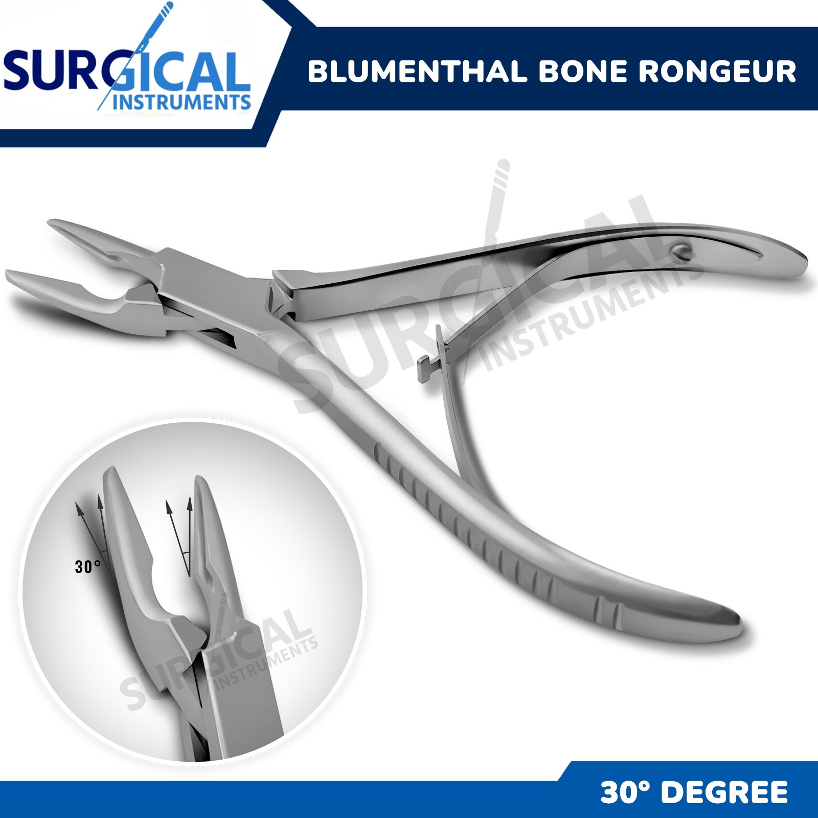 Blumenthal Bone Rongeurs Surgical Dental Instruments 6″ German Grade