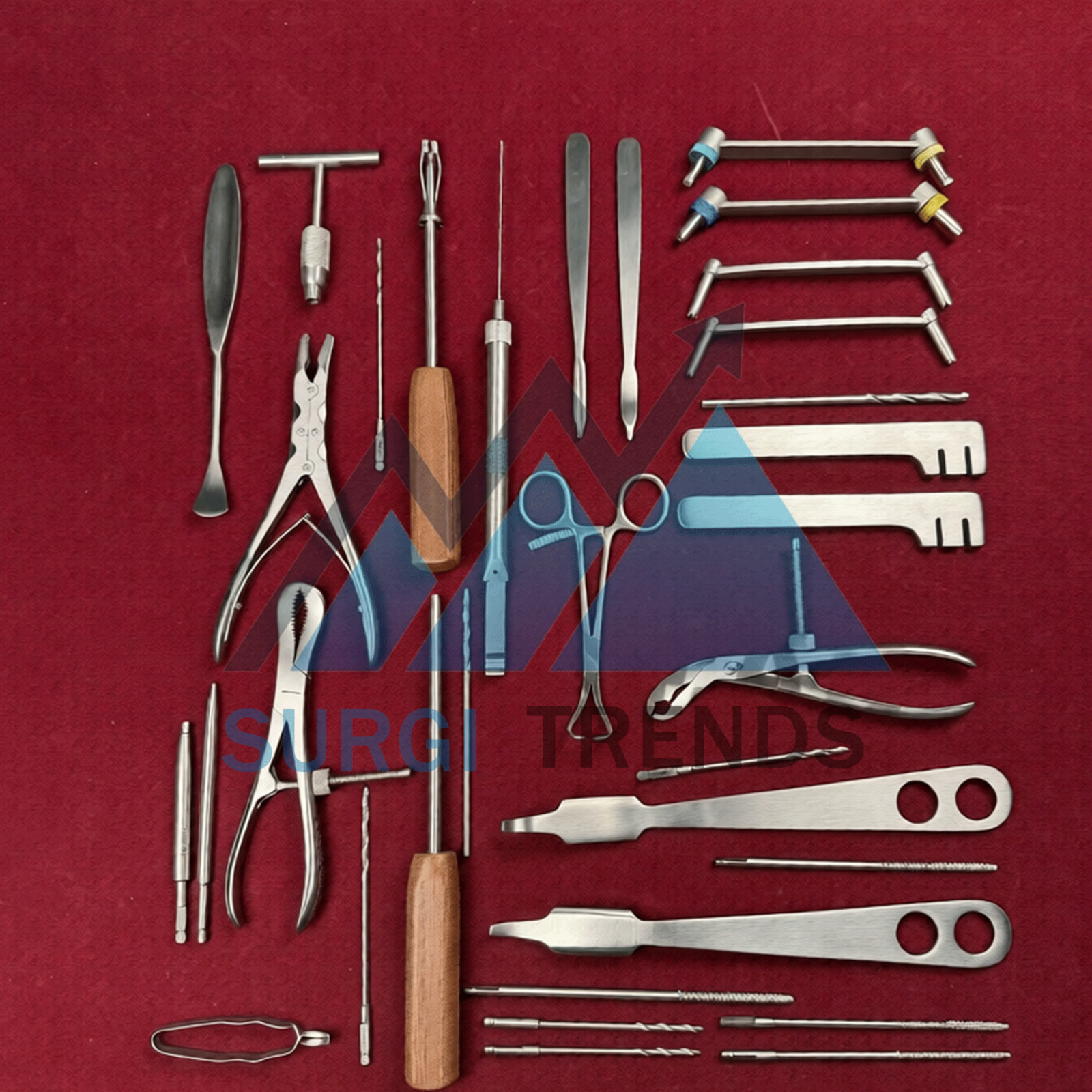 Small Fragment Instruments Set Orthopedic Surgical Instruments 30 Pcs Set A+